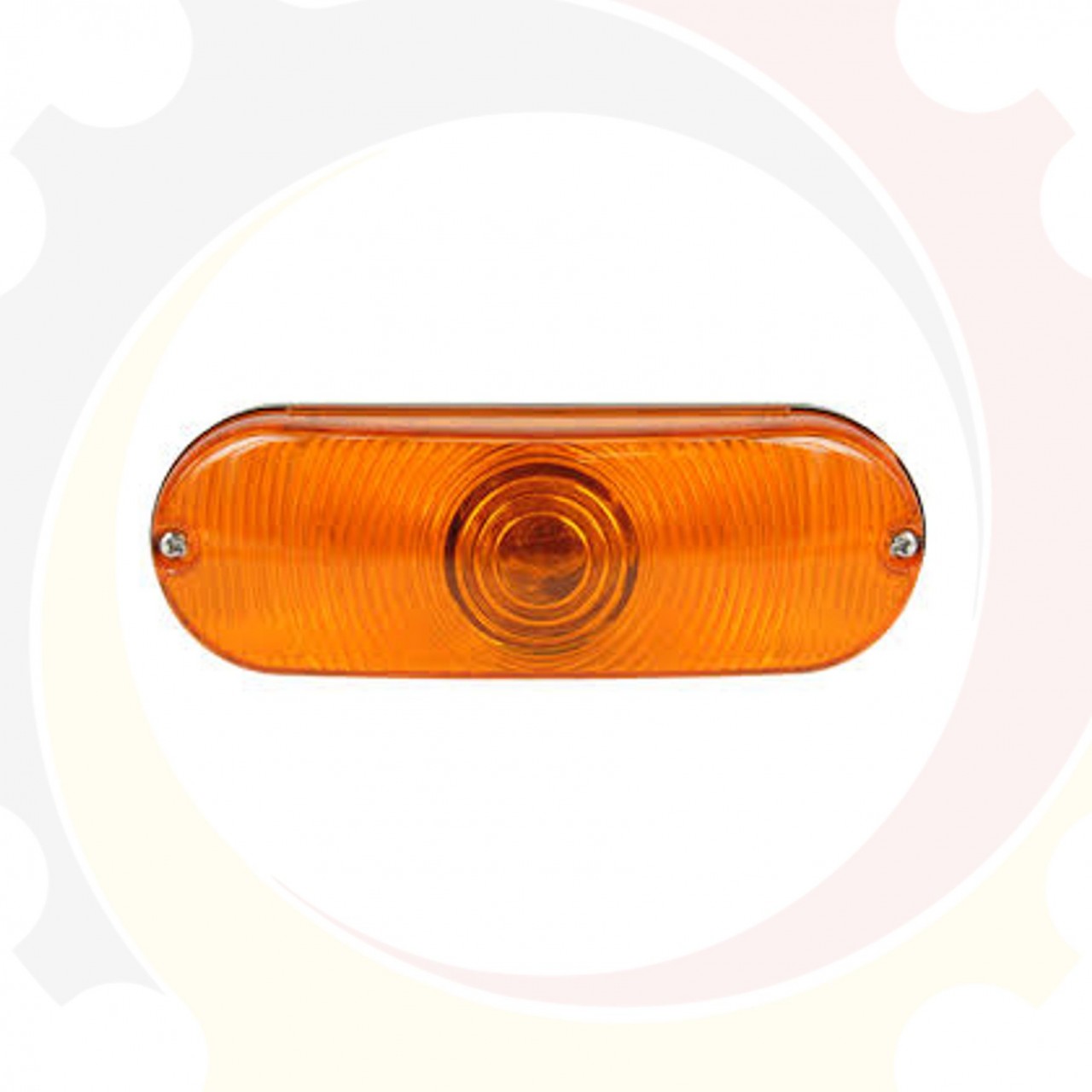 Lanterna Pisca - Amarelo Retroescavadeira 580l 580m